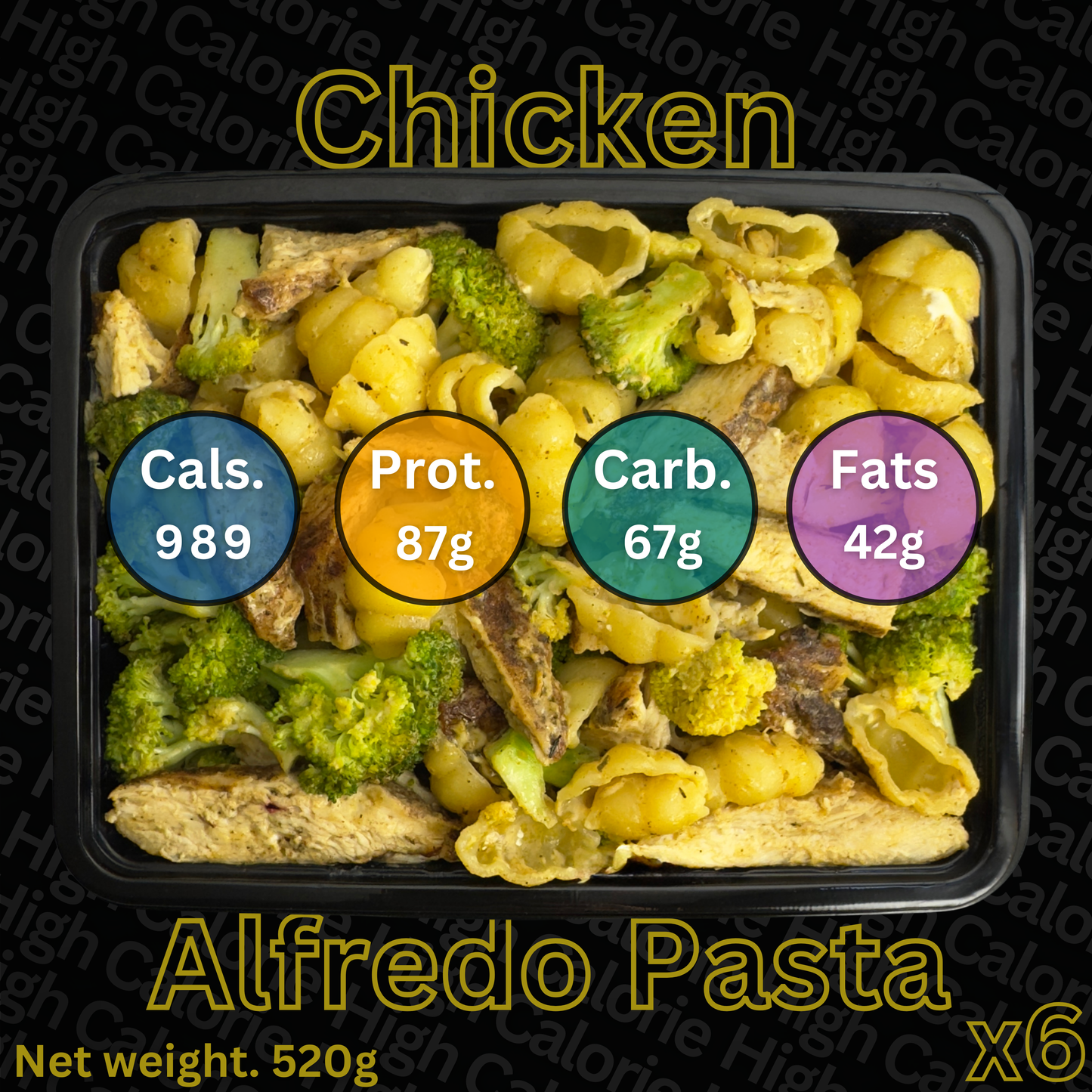 Macro&Micro High Protein Pre Made Meal Cape Town: Chicken Alfredo Pasta