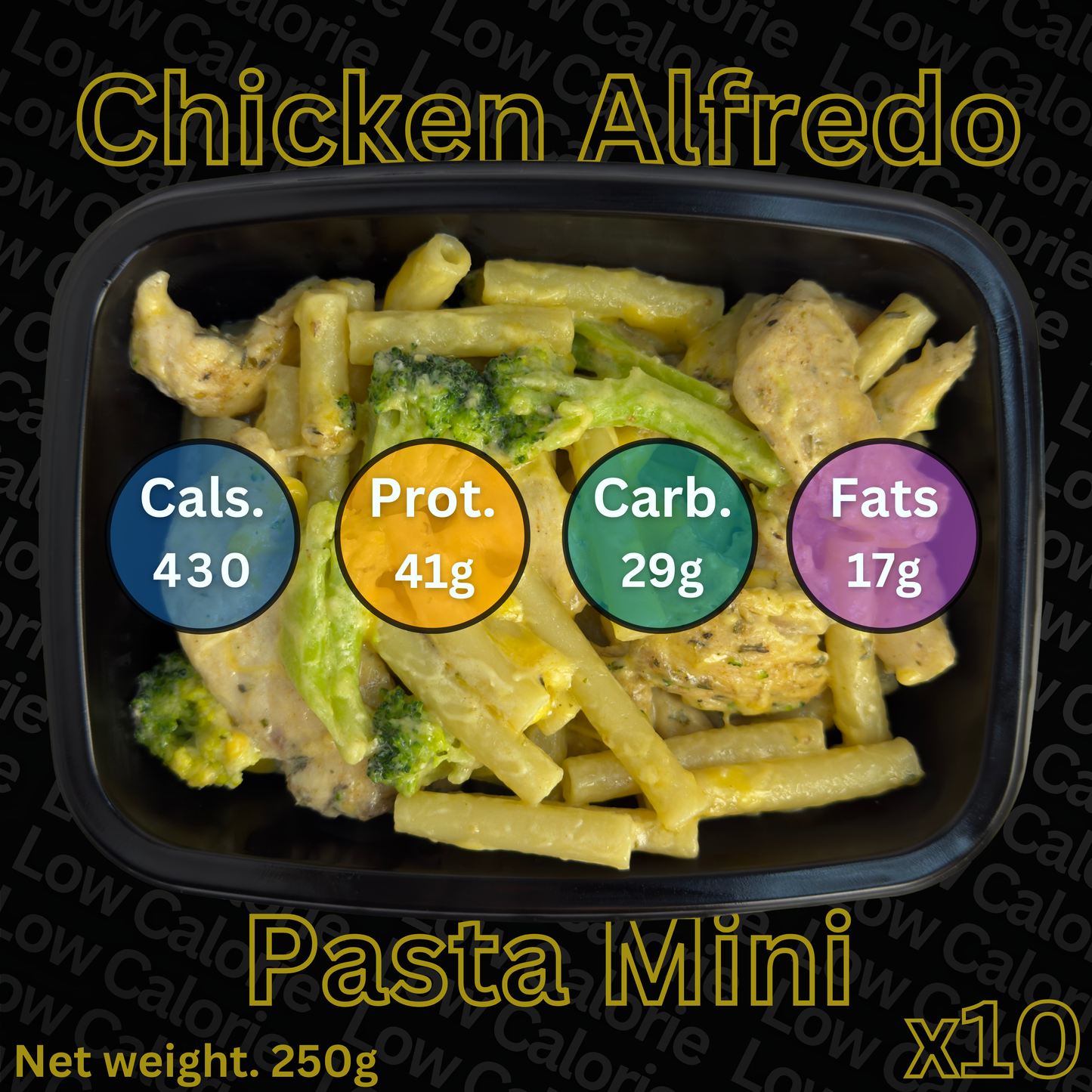 Macro&Micro High Protein Pre Made Meal Cape Town: Chicken Alfredo Pasta Mini