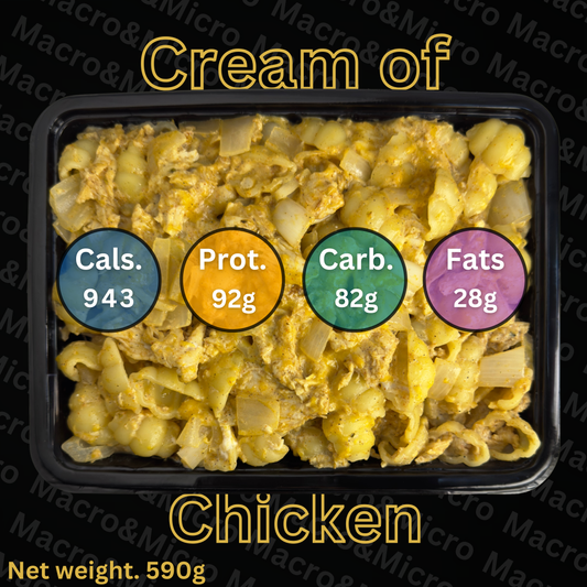 Macro&Micro High Protein Meal Prep Cape Town Cream of Chicken.