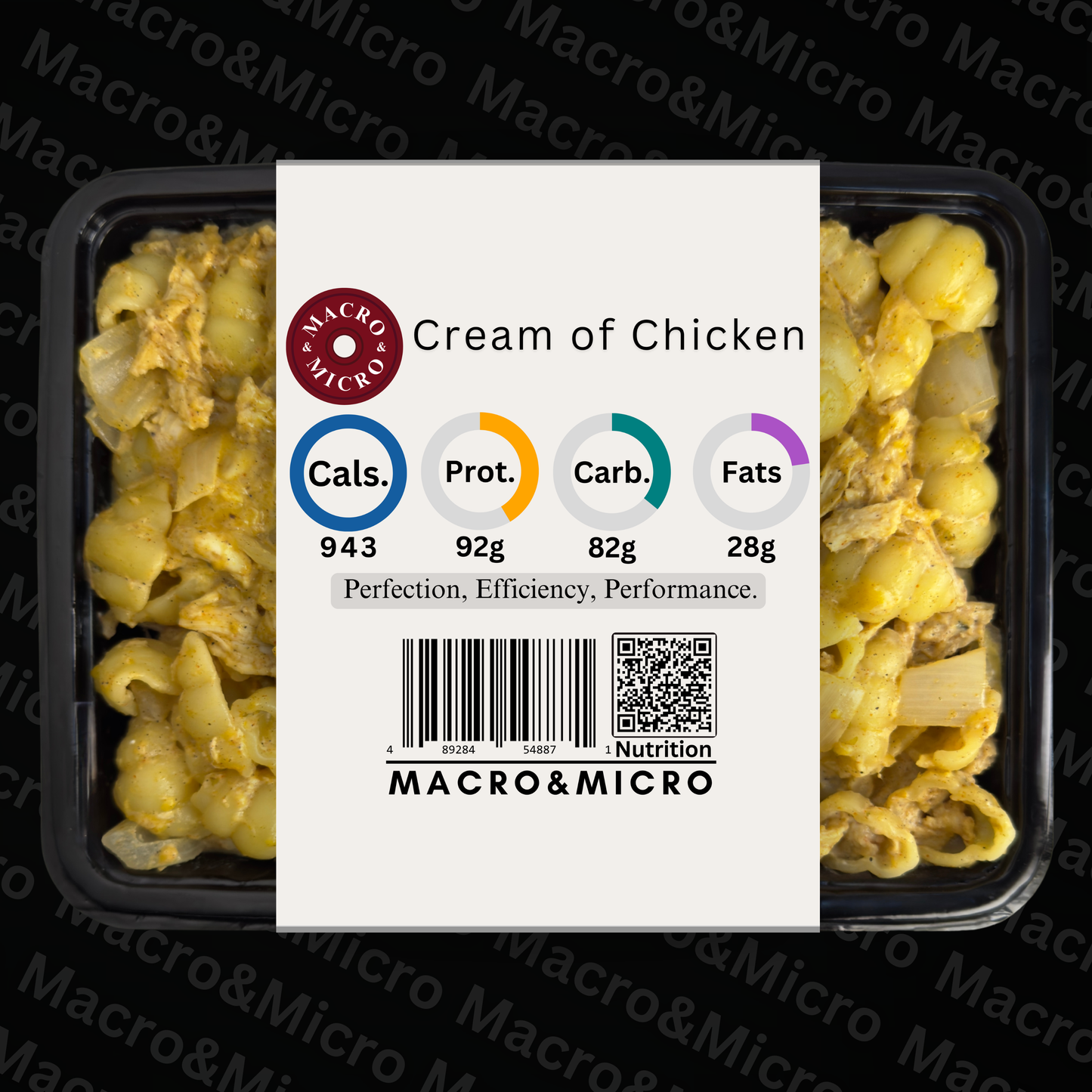 Macro&Micro High Protein Meal Prep Cape Town Cream of Chicken.