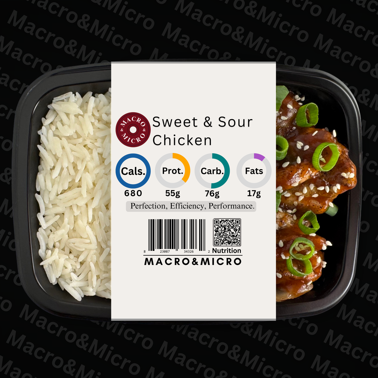 Macro&Micro High Protein Meal Prep Cape Town Sweet & Sour Chicken.
