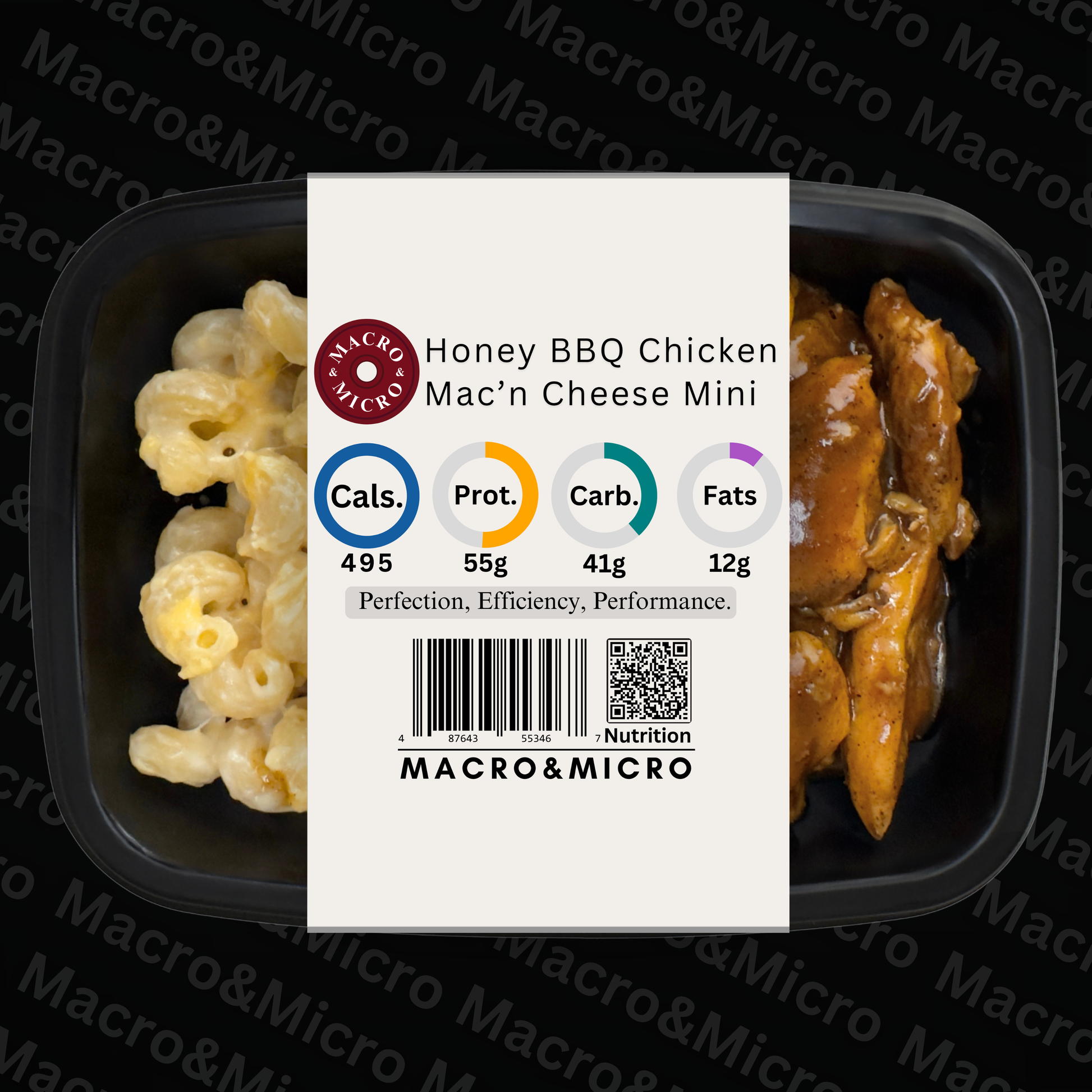 Macro&Micro, Honey BBQ Chicken Mac n' Cheese Mini, Ready made meals Capetown