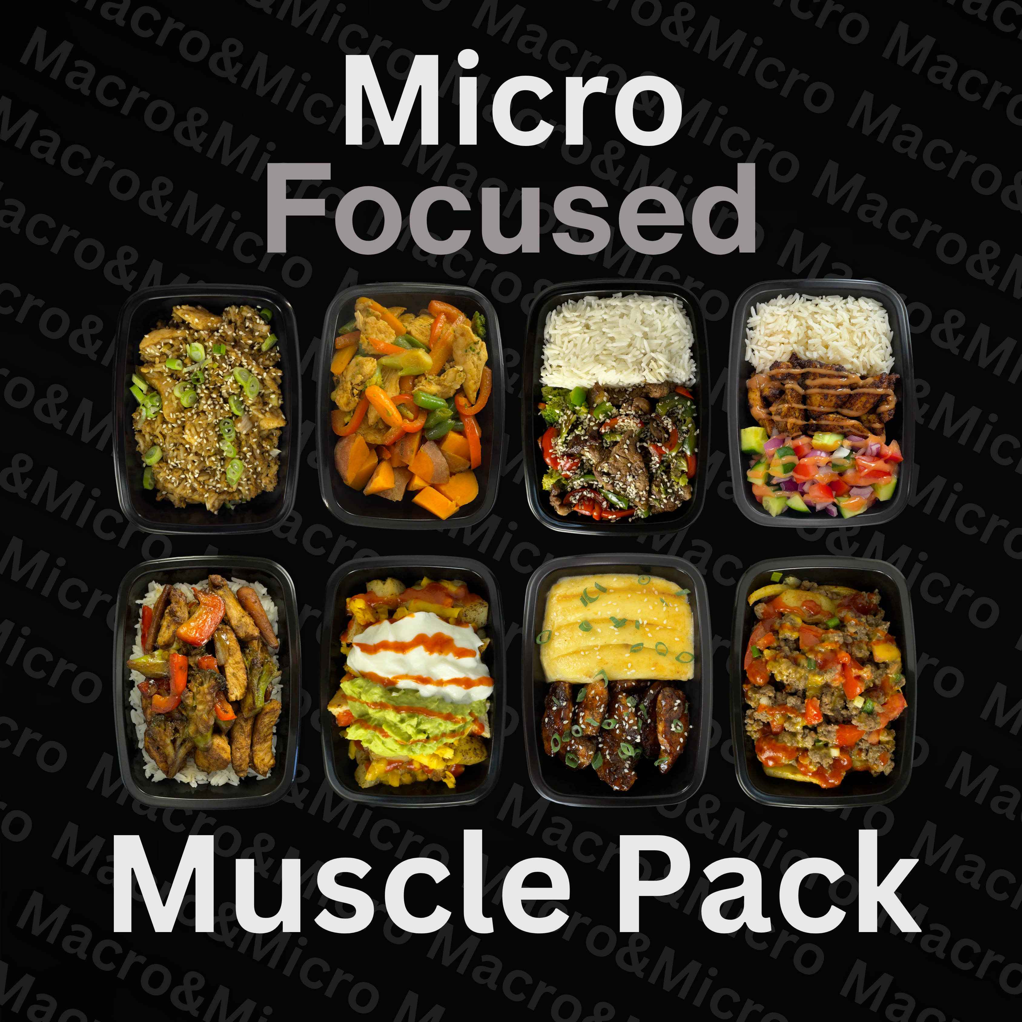 Micro Focused 40 Meal Muscle Pack – Macro&Micro