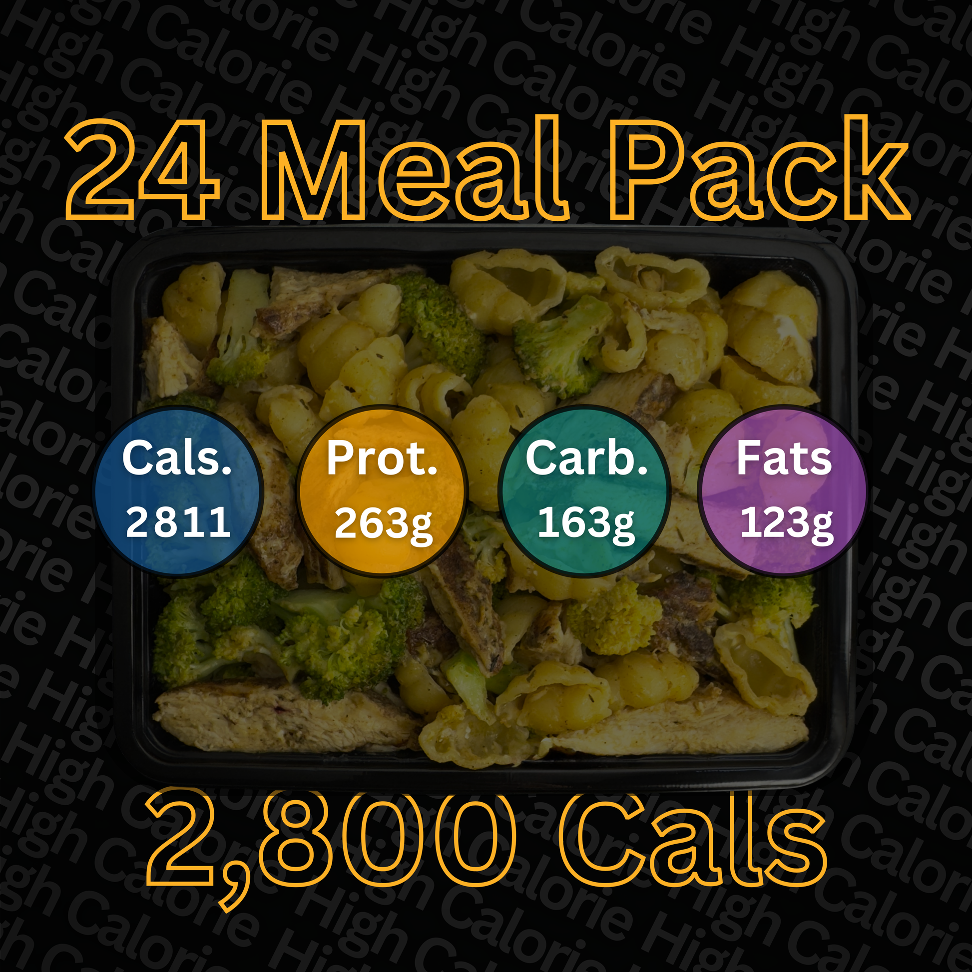 Macro&Micro High Protein 24 meal pack 2,800 calories
